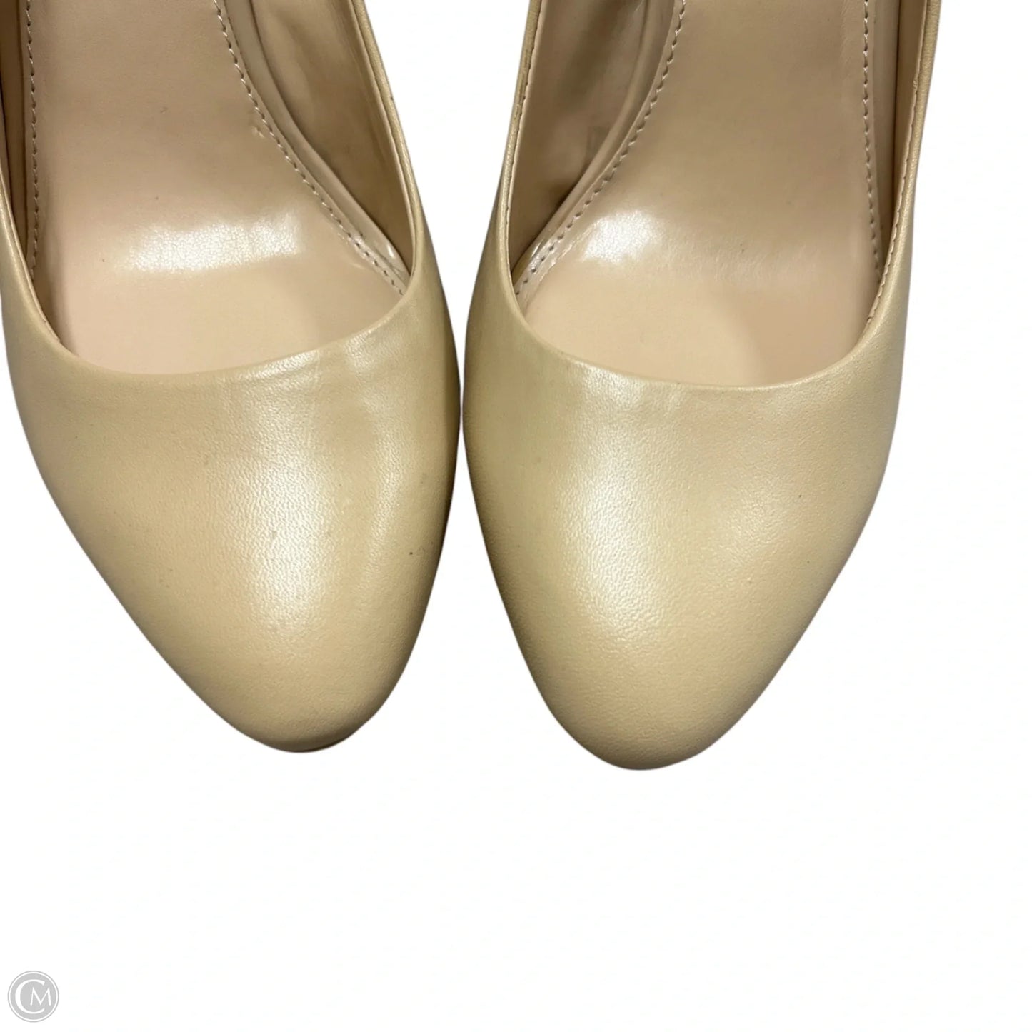 Shoes Heels Kitten By Banana Republic In Beige, Size: 7.5