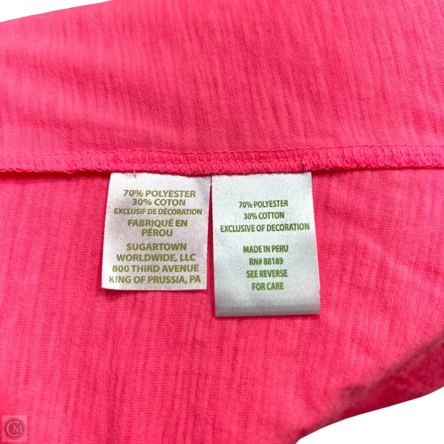 Tank Top Designer By Lilly Pulitzer In Pink, Size: Xl
