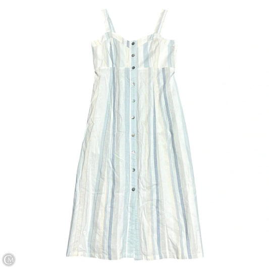 Dress Casual Maxi By Kut In Blue & White, Size: M