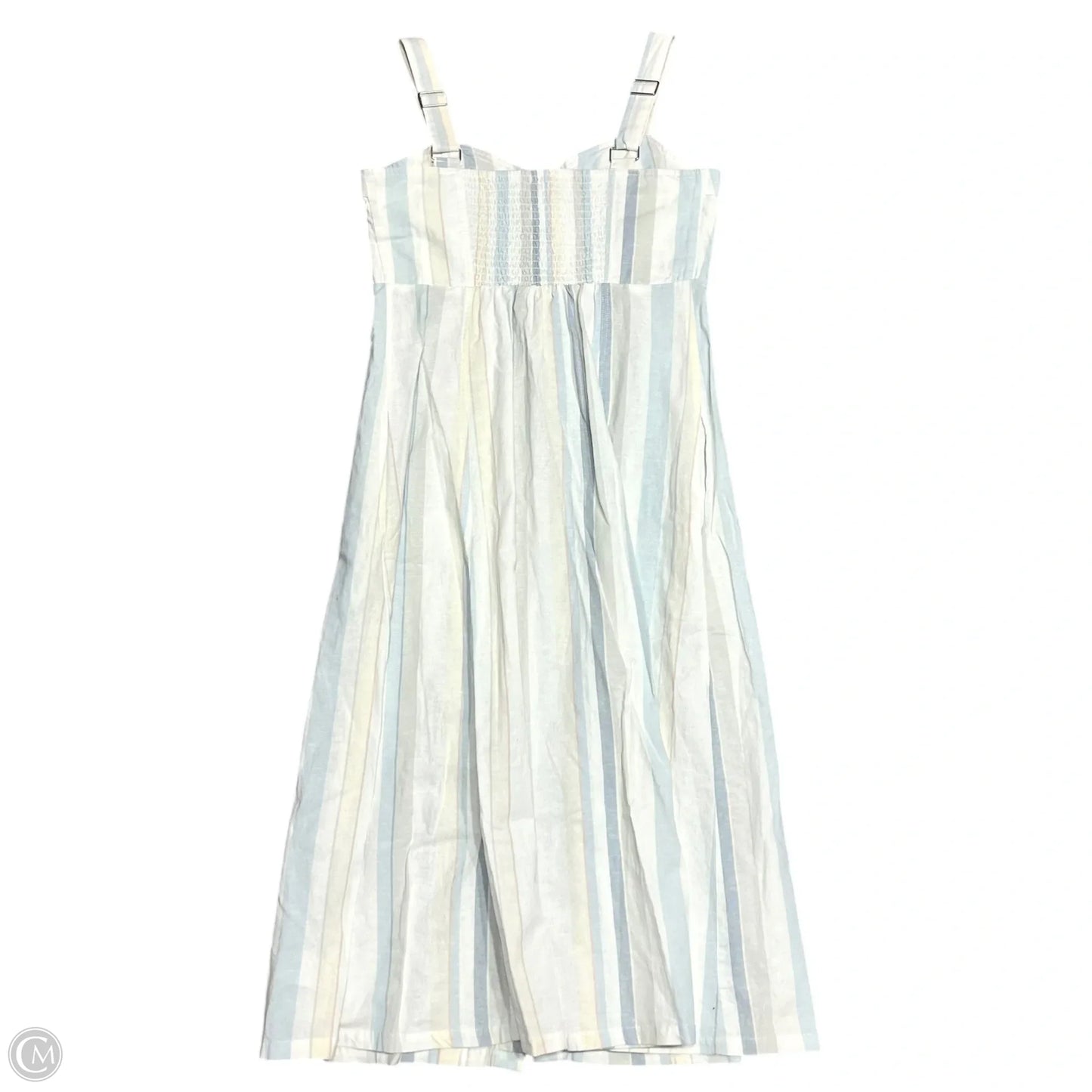 Dress Casual Maxi By Kut In Blue & White, Size: M
