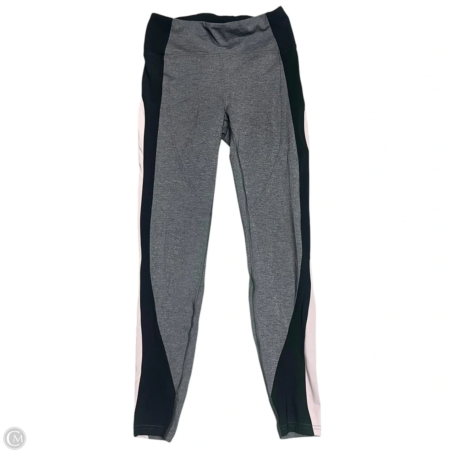 Athletic Leggings By Lululemon In Grey & Purple, Size: 8
