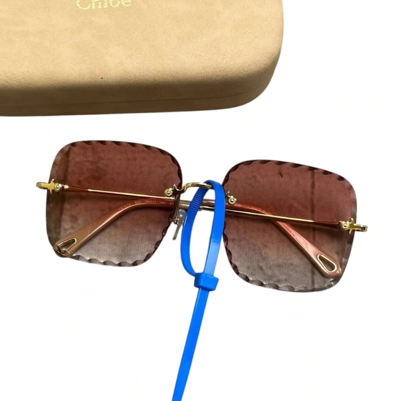 Sunglasses Luxury Designer By Chloe