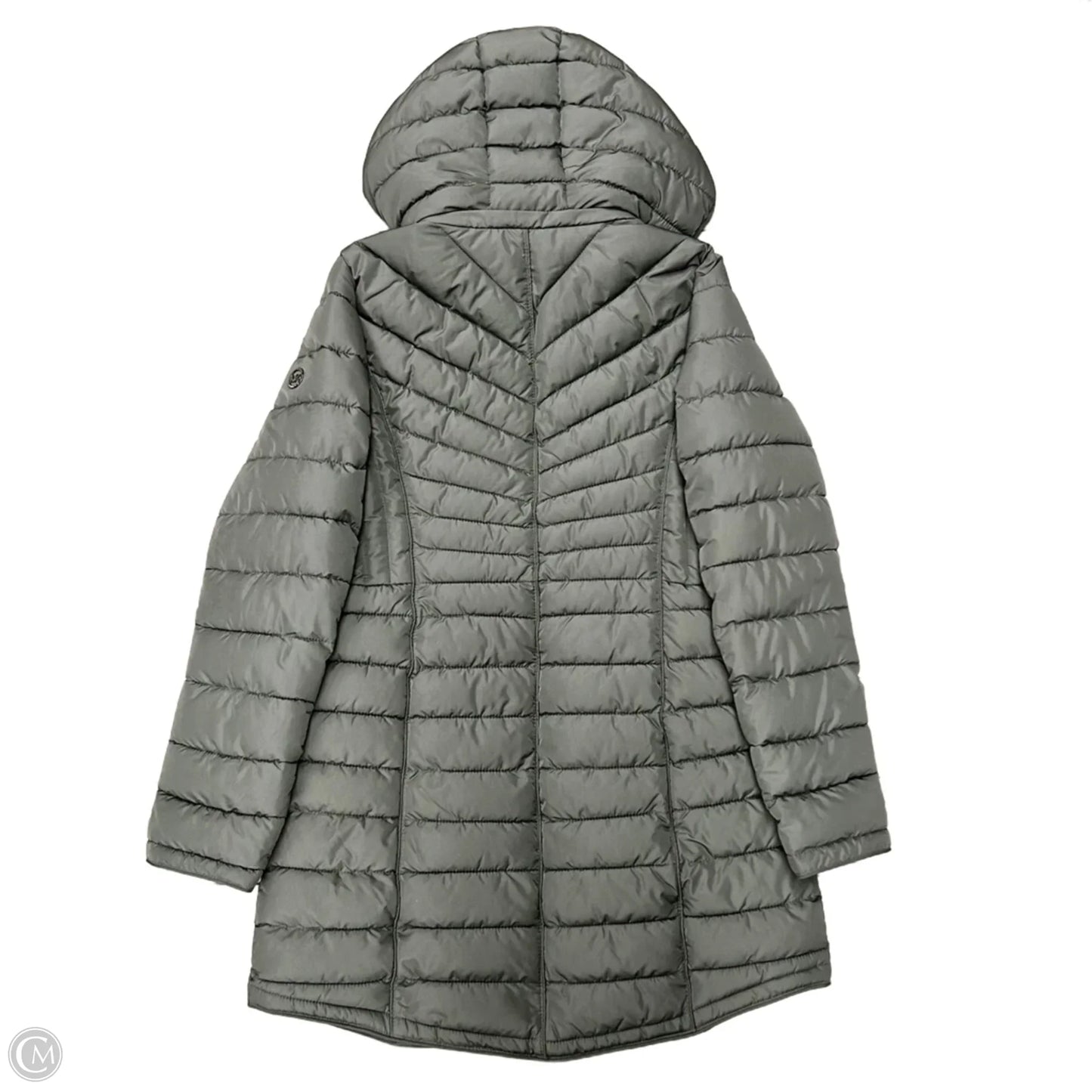 Coat Puffer & Quilted By Michael By Michael Kors In Grey, Size: S