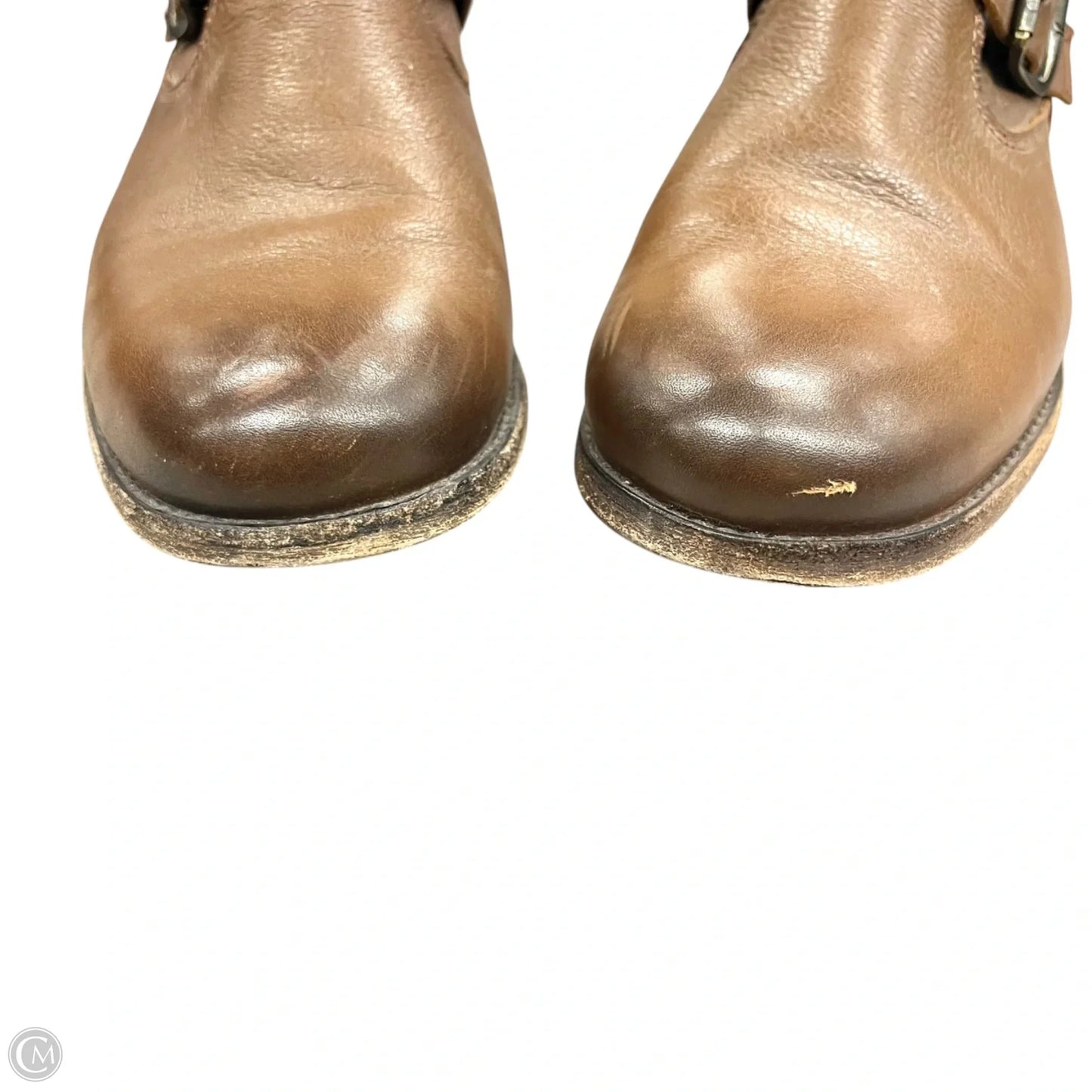 Boots Designer By Frye In Brown, Size: 8.5