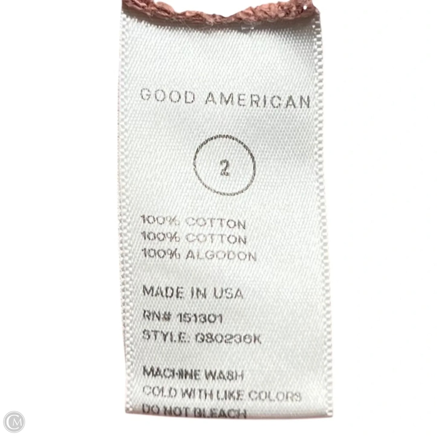 Sweatshirt Crewneck By Good American In Mauve, Size: Xs