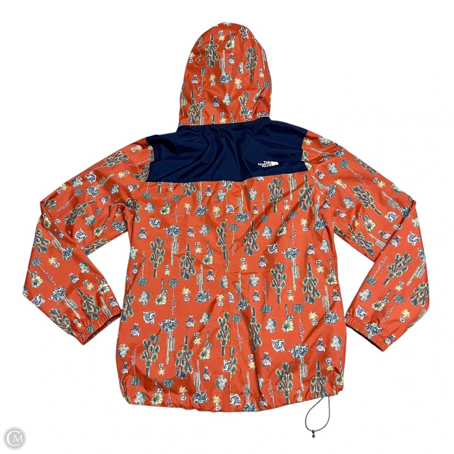 Jacket Windbreaker By The North Face In Orange, Size: M