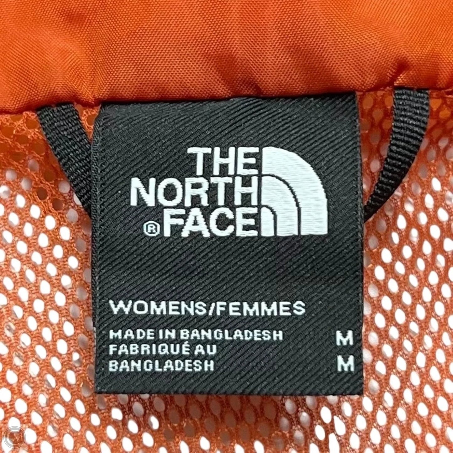 Jacket Windbreaker By The North Face In Orange, Size: M