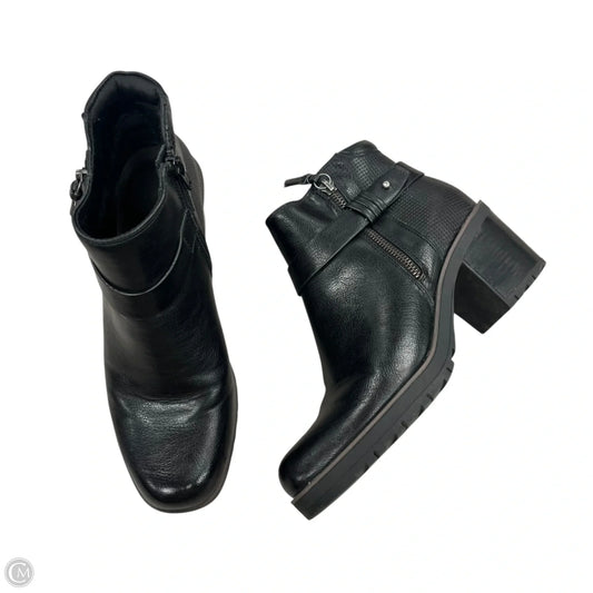 Boots Ankle Heels By Bare Traps In Black, Size: 7.5