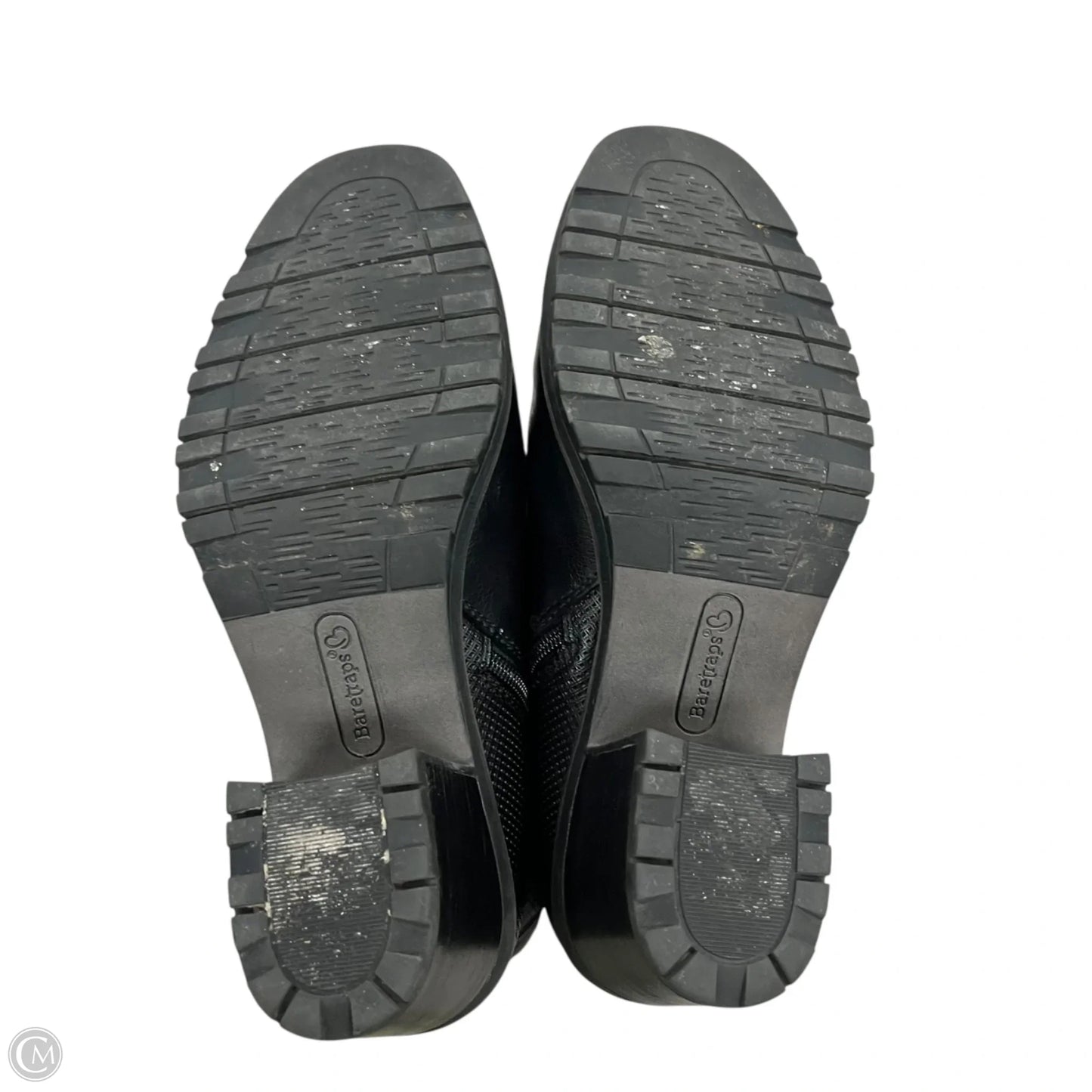 Boots Ankle Heels By Bare Traps In Black, Size: 7.5