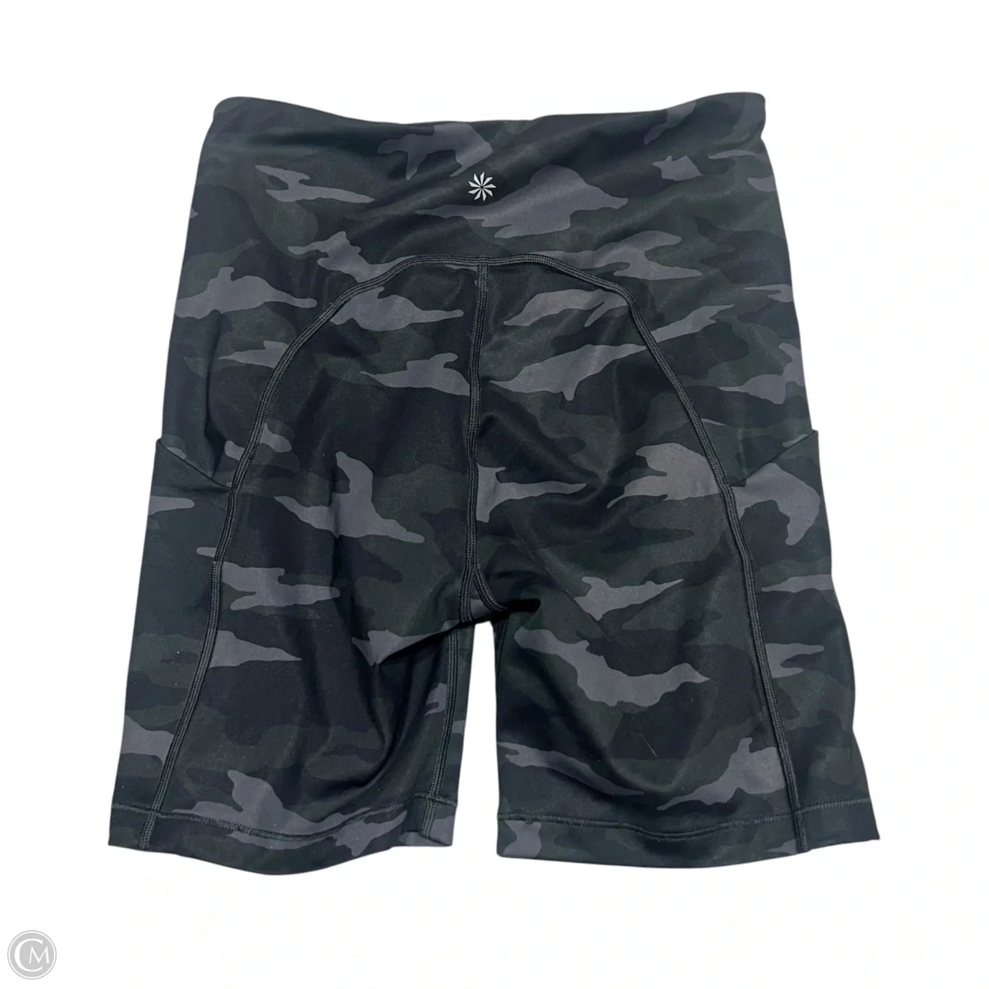 Athletic Shorts By Athleta In Camouflage Print, Size: S