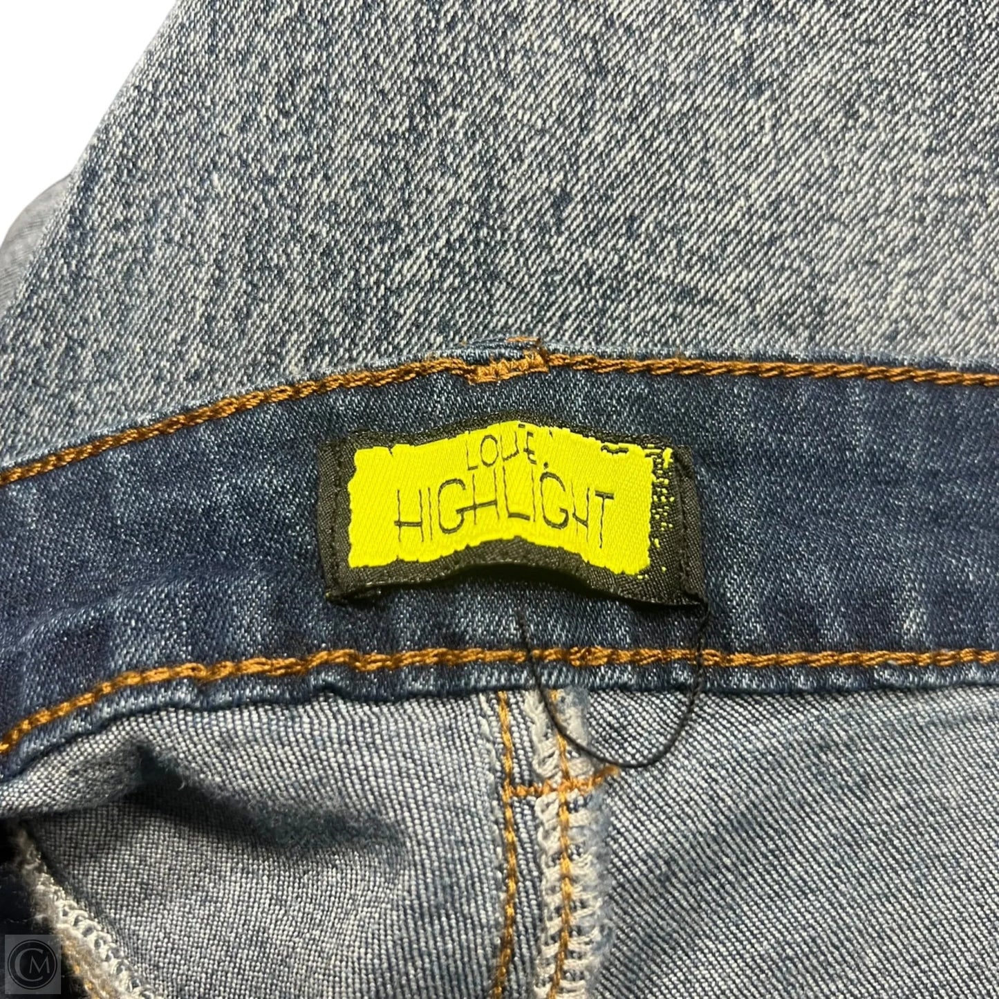 Jeans Flared By Luv Highlight In Blue Denim, Size: 12