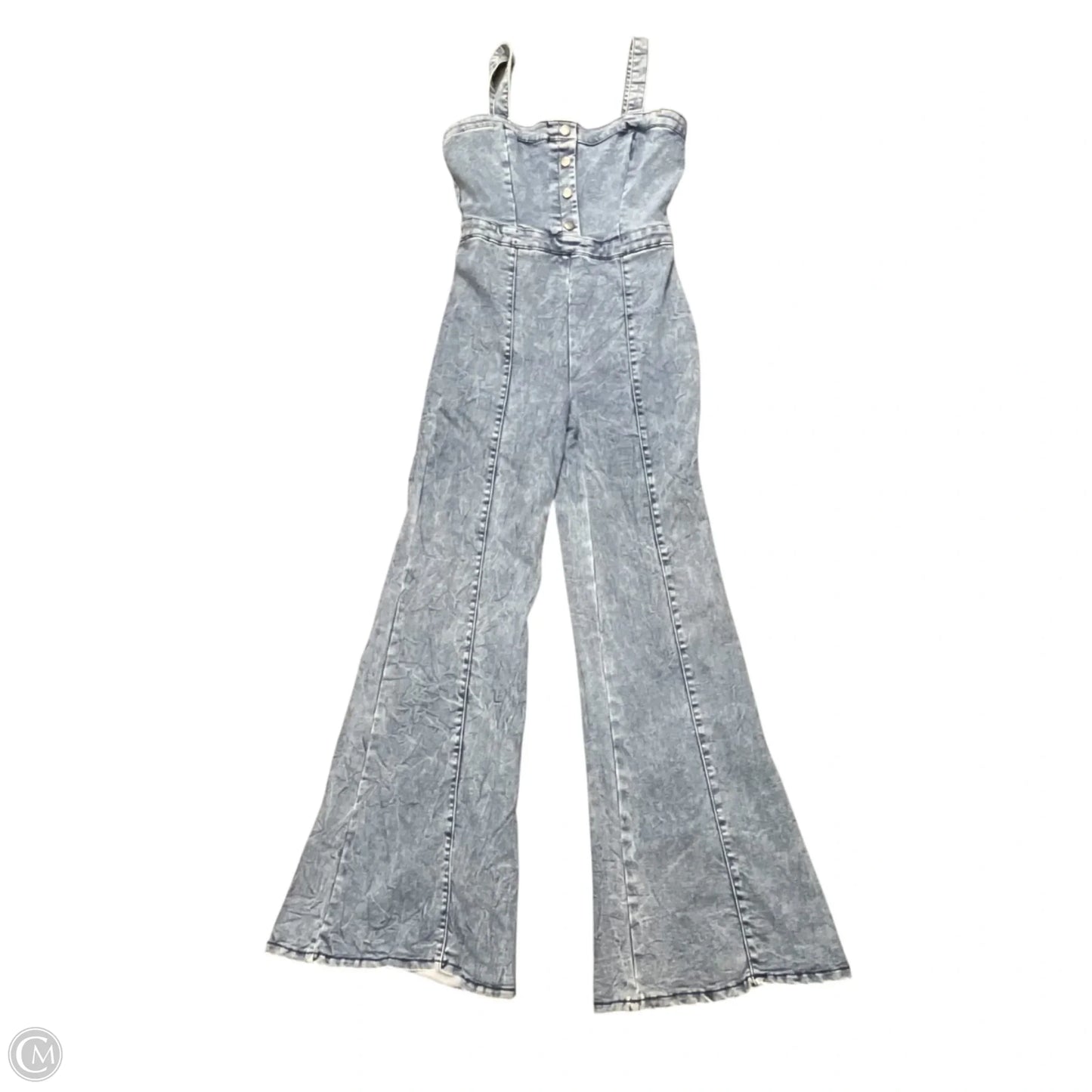 Jumpsuit By Highway Jeans In Blue Denim, Size: M