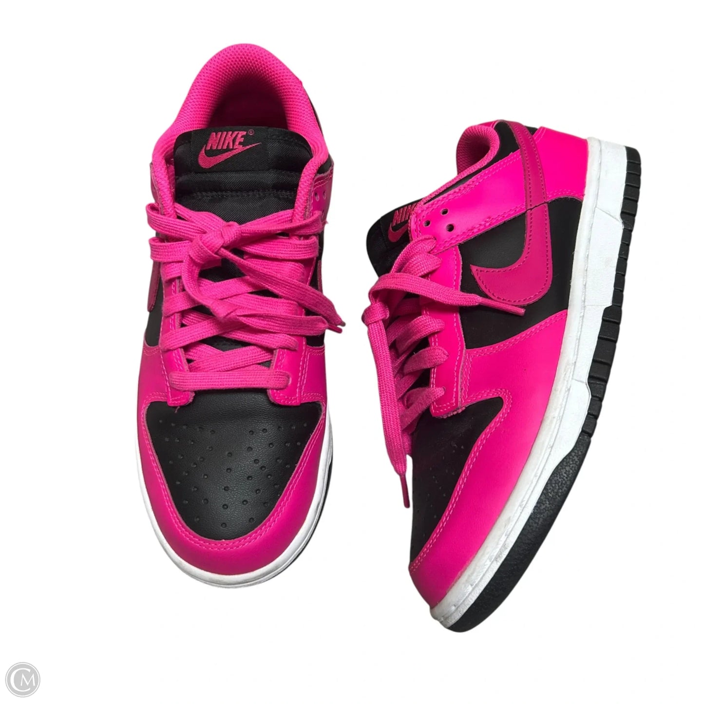 Shoes Sneakers By Nike In Black & Pink, Size: 9