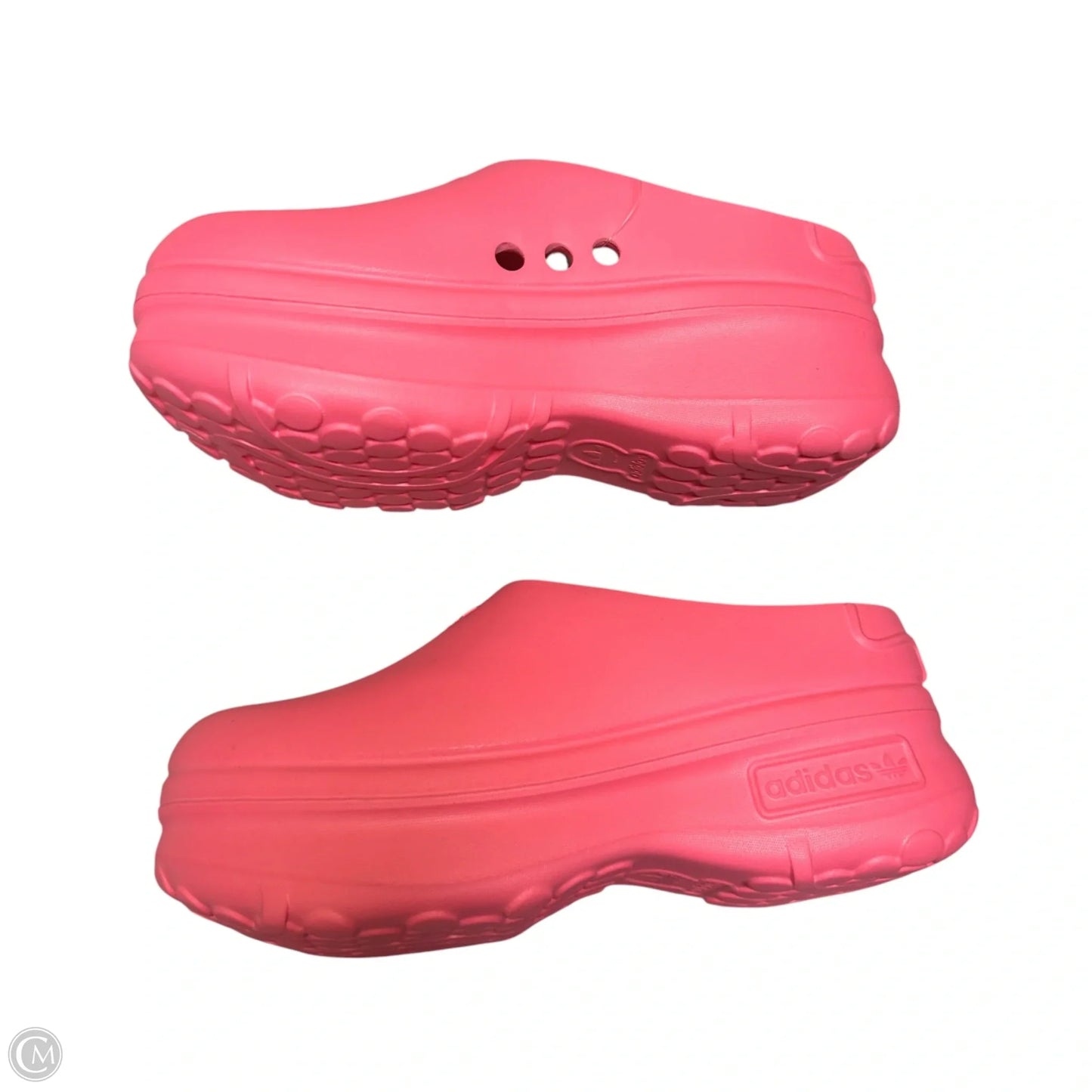 Sandals Heels Platform By Adidas In Pink, Size: 7