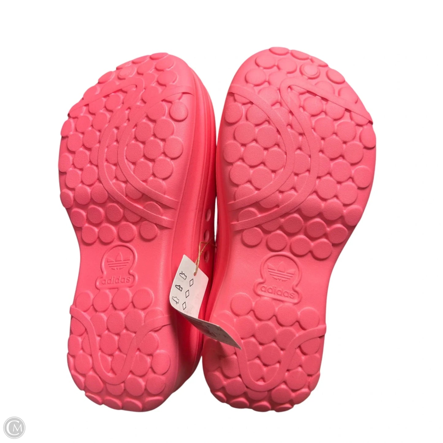 Sandals Heels Platform By Adidas In Pink, Size: 7