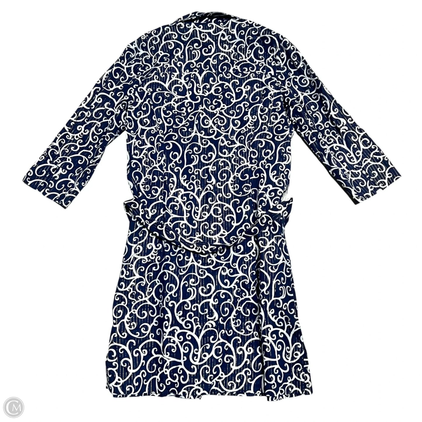 Dress Designer By Lilly Pulitzer In Blue & White, Size: S