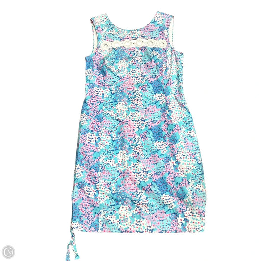 Dress Designer By Lilly Pulitzer In Blue & White, Size: S