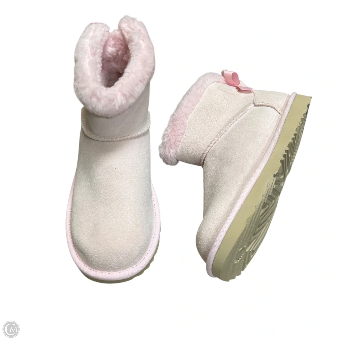 Boots Designer By Ugg In Pink, Size: 6