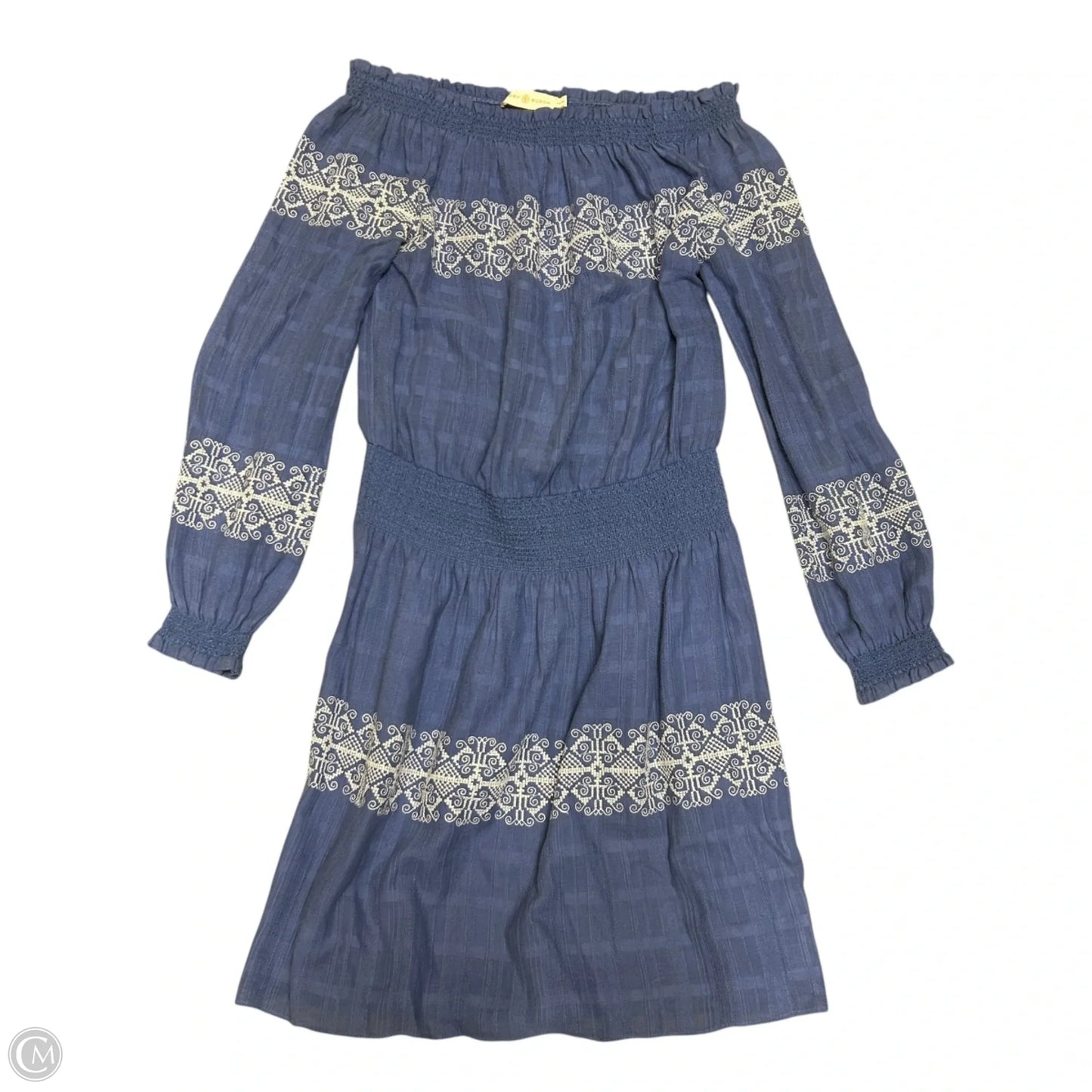 Dress Designer By Tory Burch In Blue, Size: Xs