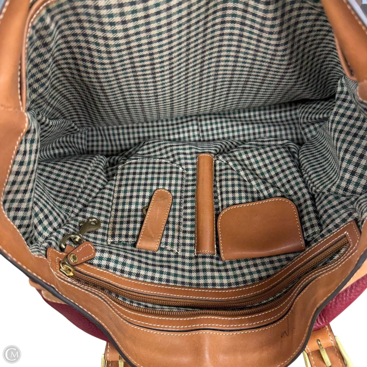 Handbag Leather By Ghurka, Size: Large
