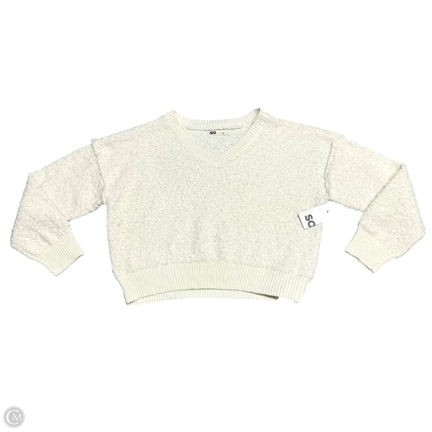 Sweater By So In Cream, Size: L