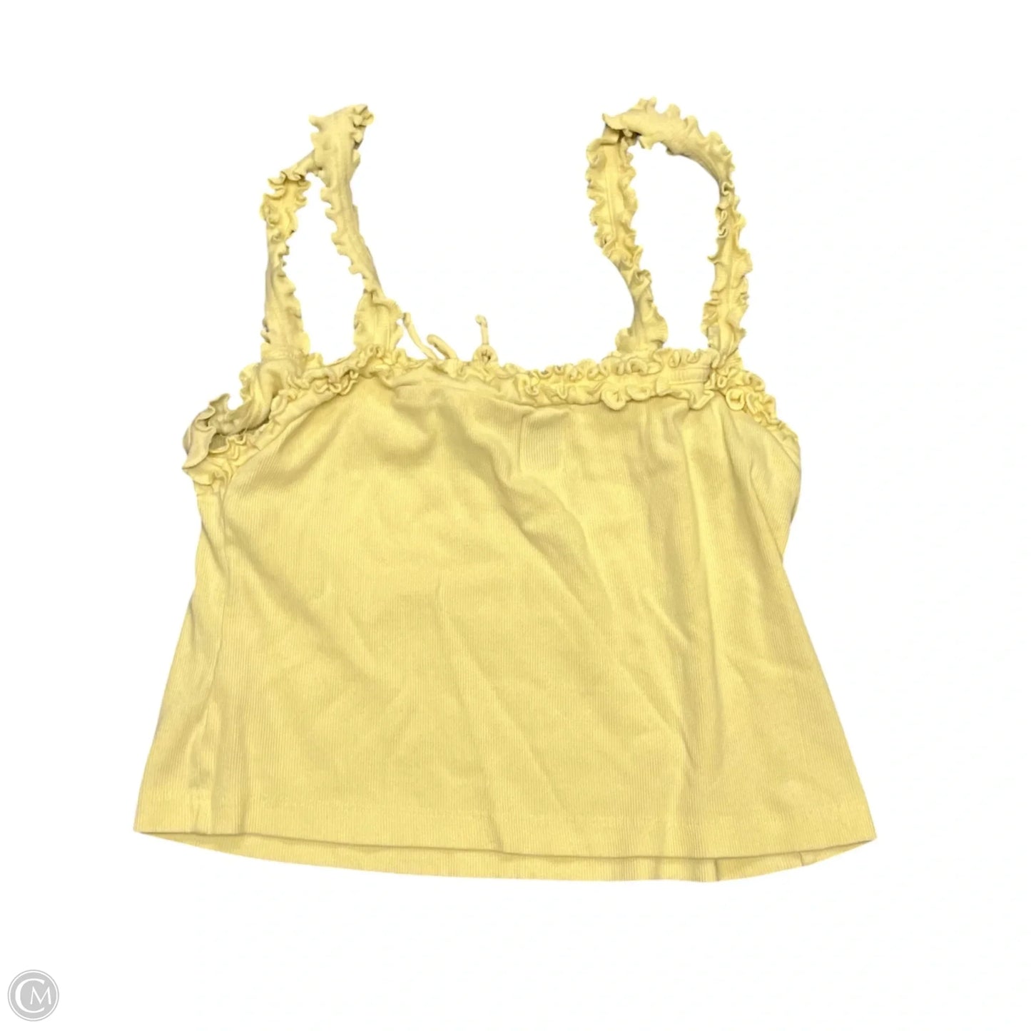Top Sleeveless By Maeve In Yellow, Size: Xl