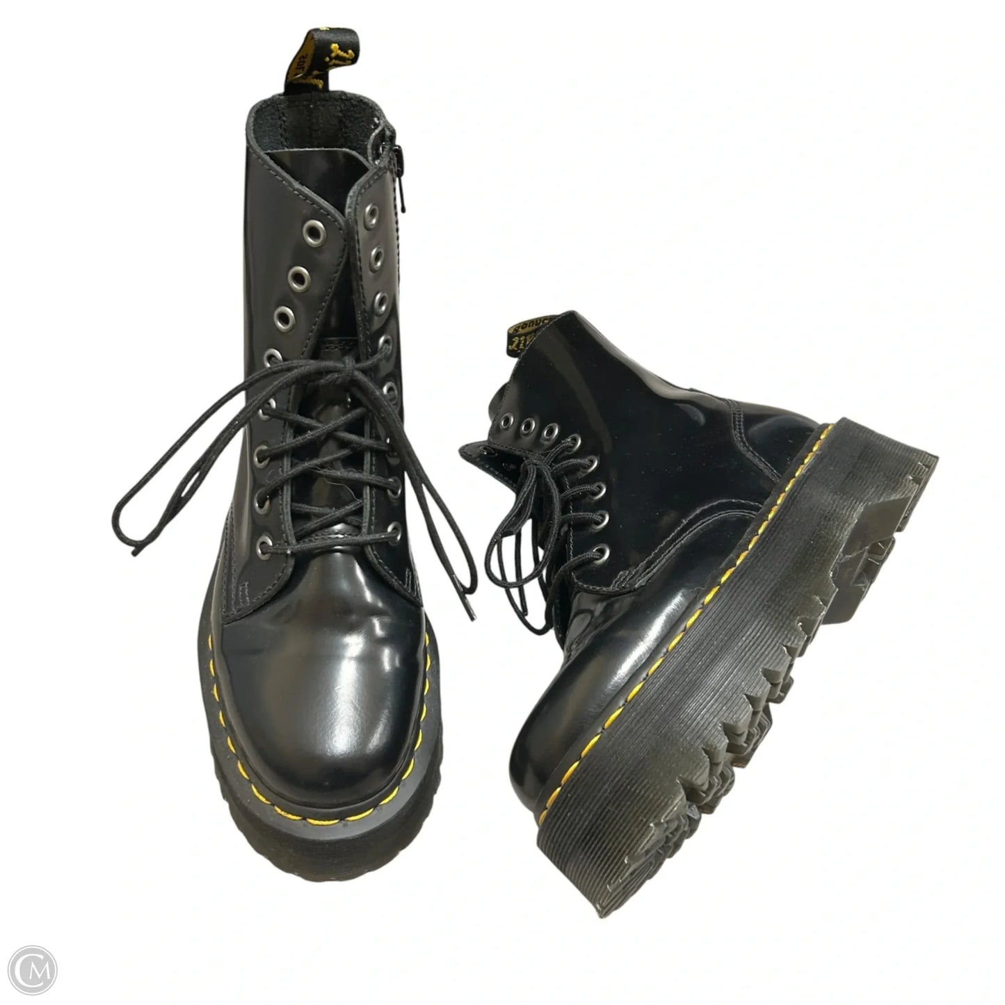 Boots Combat By Dr Martens In Black, Size: 6