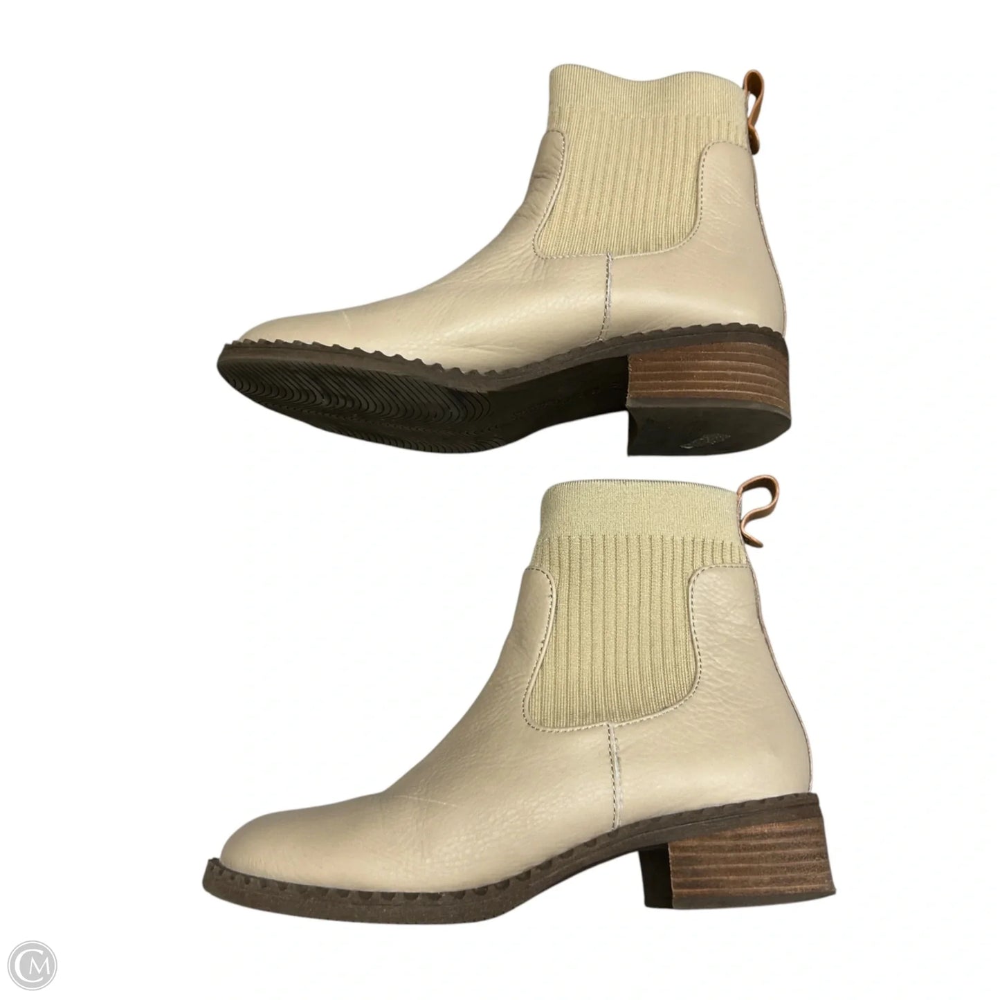 Boots Ankle Heels By Gentle Souls In Brown, Size: 7