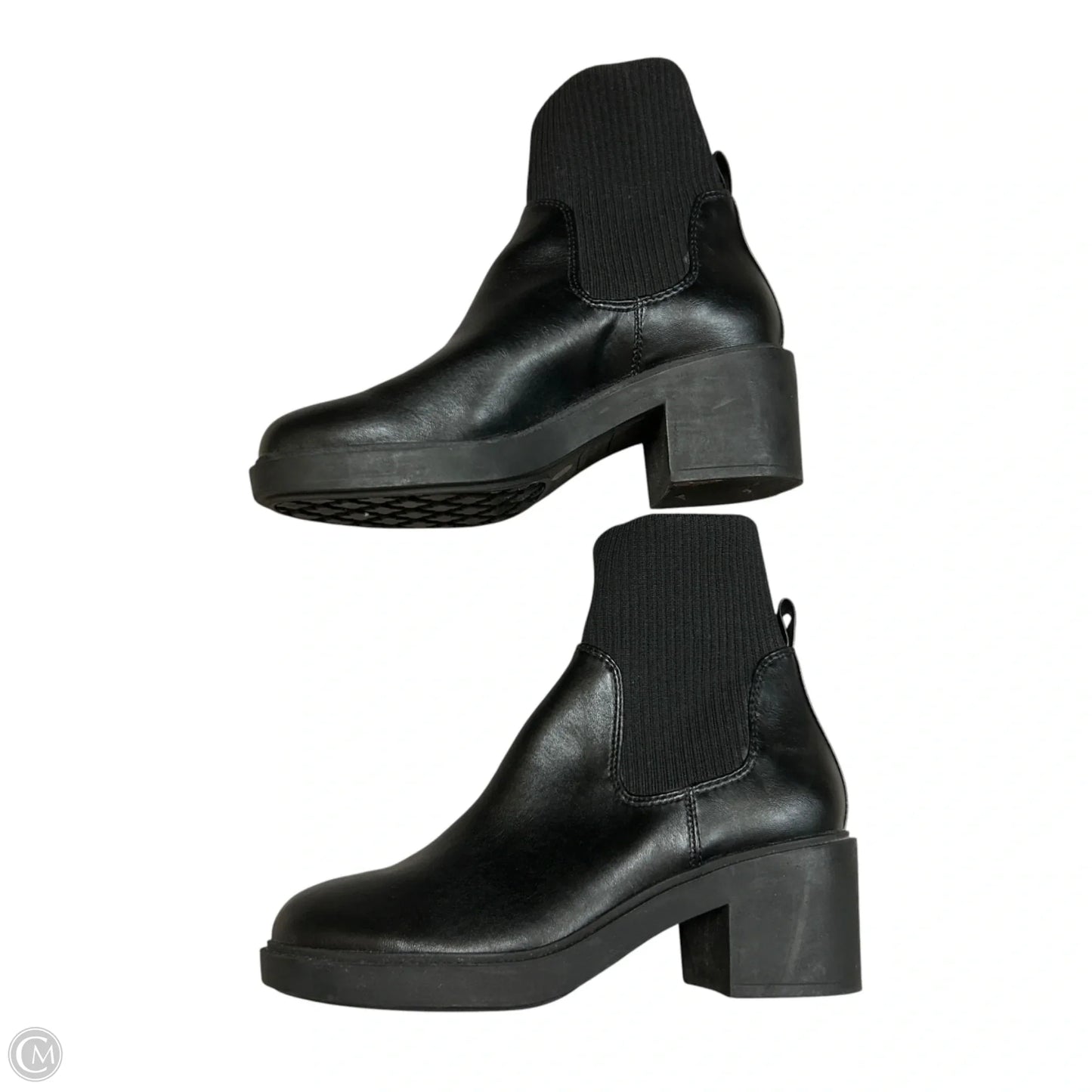 Boots Ankle Heels By Anne Klein In Black, Size: 7.5