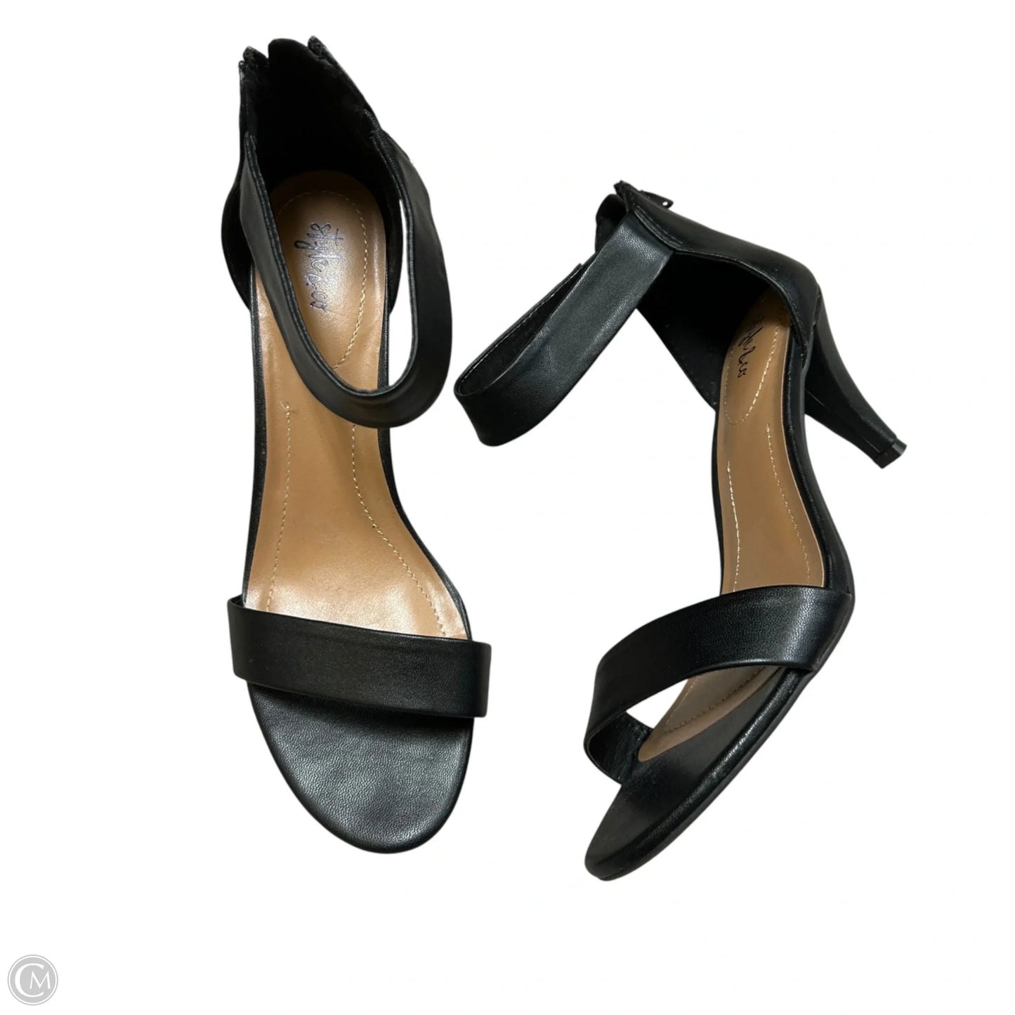 Shoes Heels Stiletto By Style And Company In Black, Size: 8