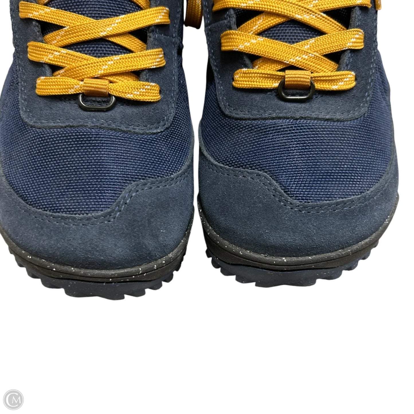 Shoes Hiking Boots By Xero In Blue & Yellow, Size: 8