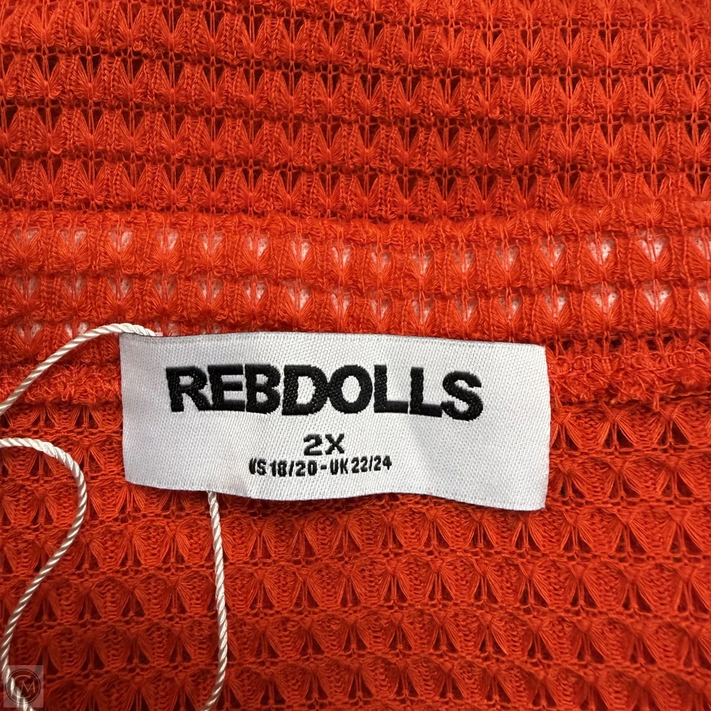 Dress Set 2pc In Orange, Size: 2x