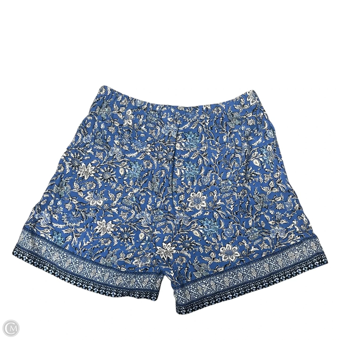 Shorts By J. Jill In Blue & White, Size: S