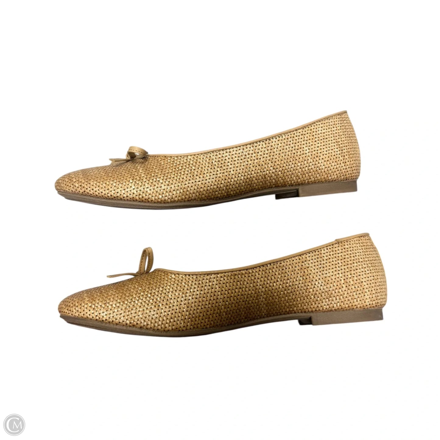 Shoes Flats In Tan, Size: 10