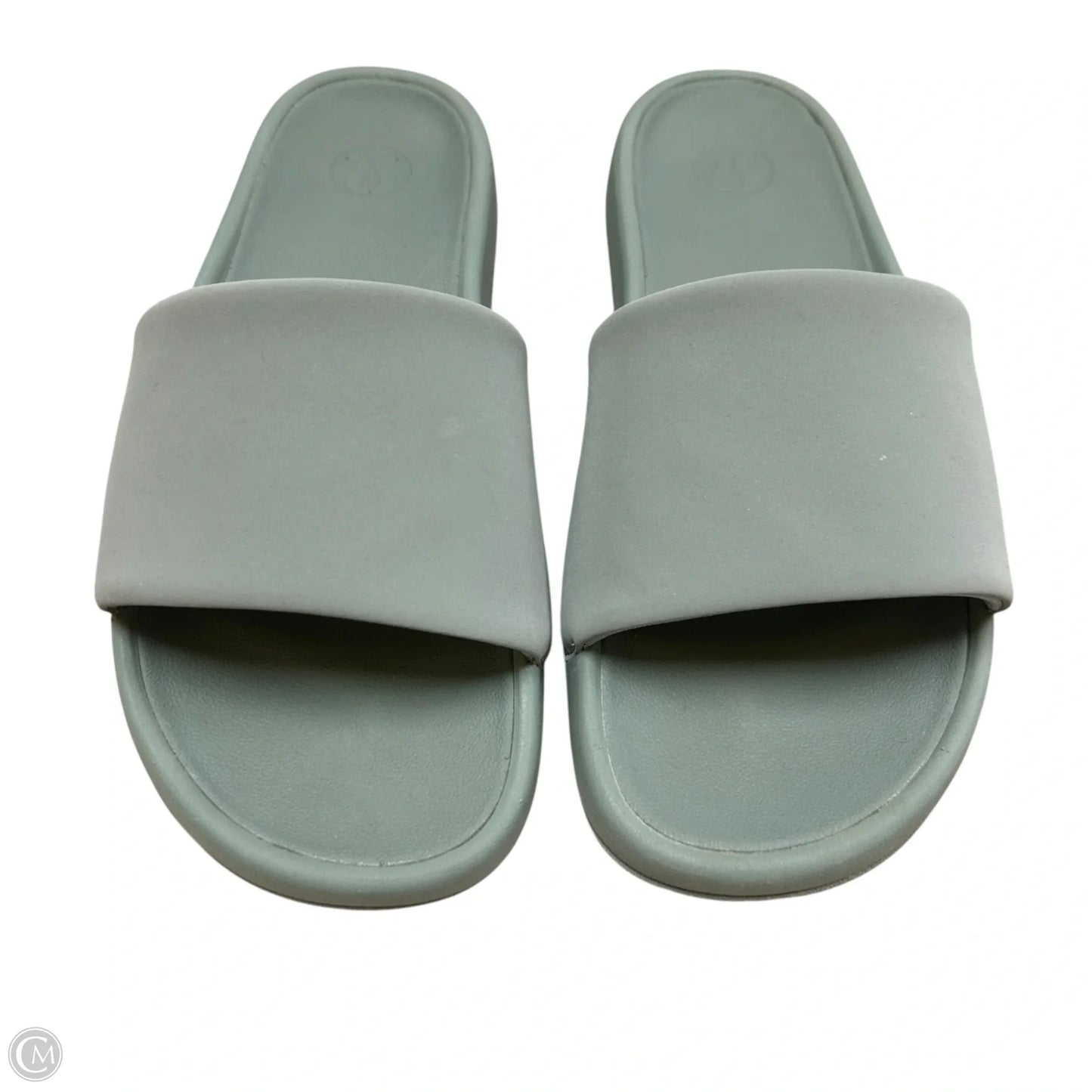 Sandals Flats By Lululemon In Green, Size: 7