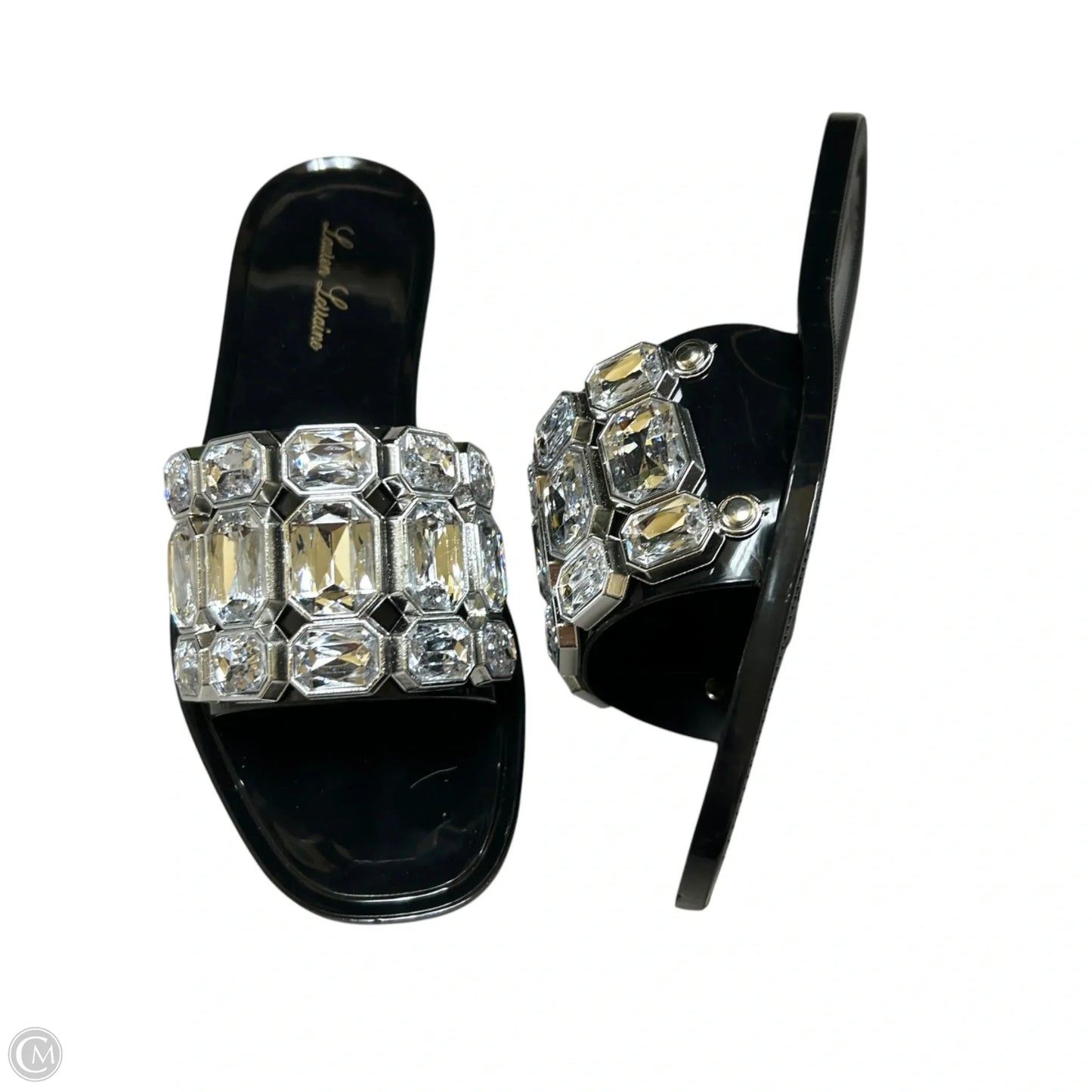 Sandals Flats By Lauren Lorraine In Black, Size: 7