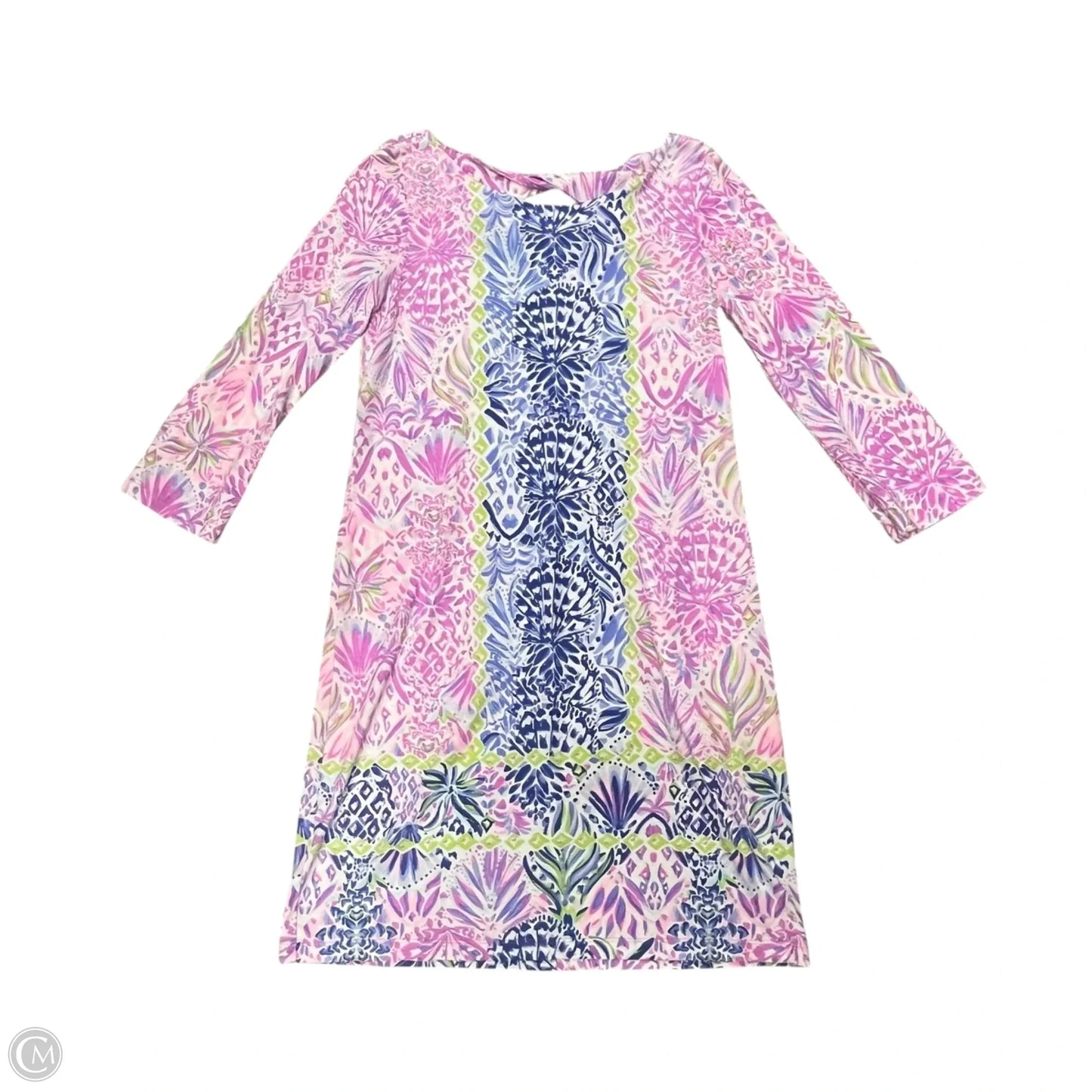 Dress Designer By Lilly Pulitzer In Pink & Purple, Size: S