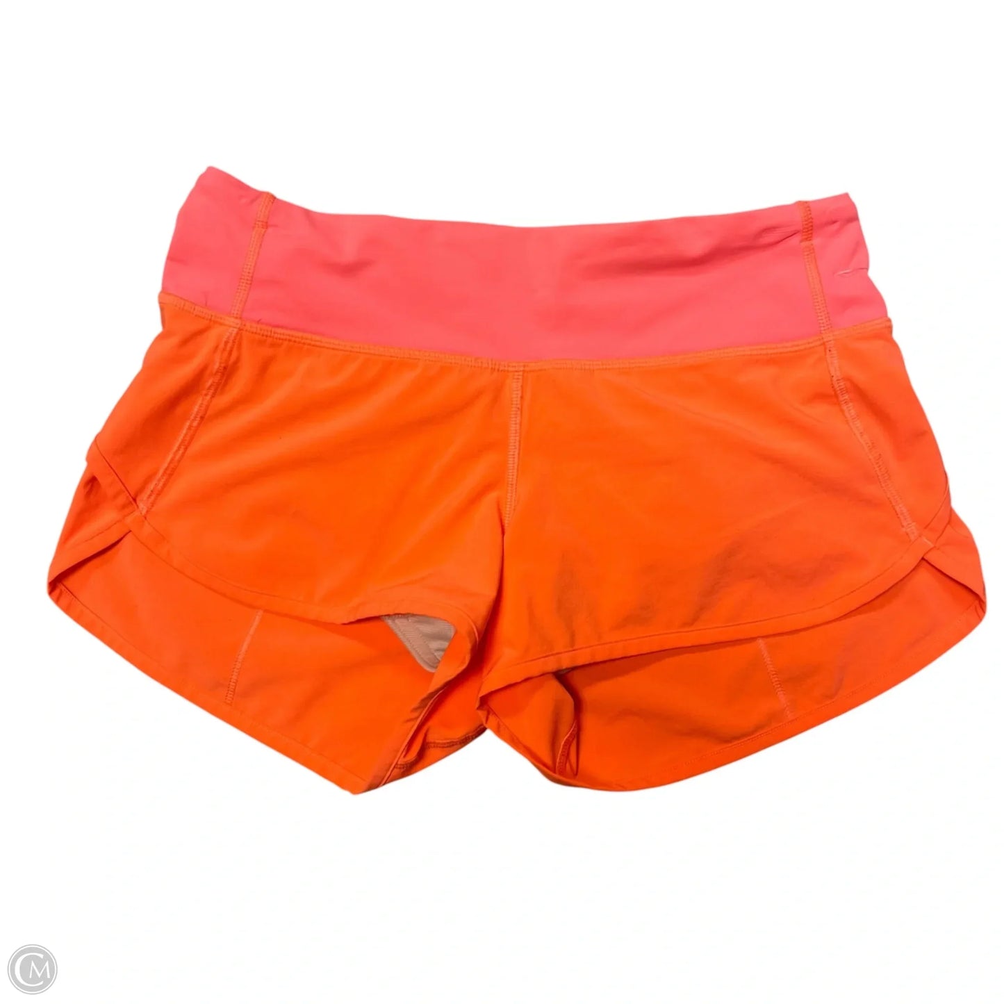 Athletic Shorts By Lululemon In Pink, Size: 2