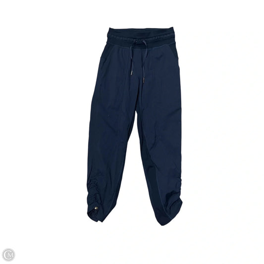 Athletic Pants By Lululemon In Blue, Size: 0