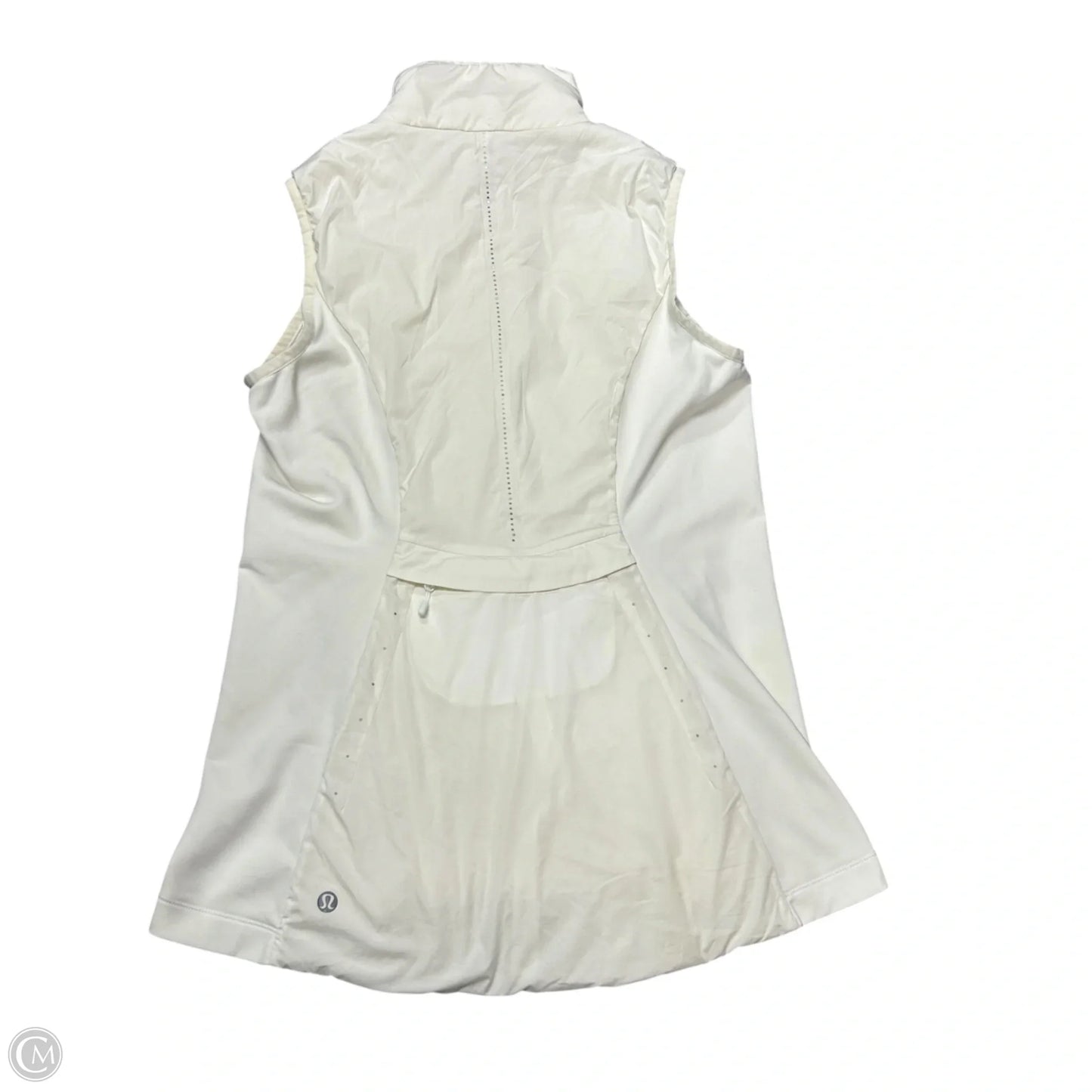 Vest Athletic By Lululemon In Cream, Size: 6