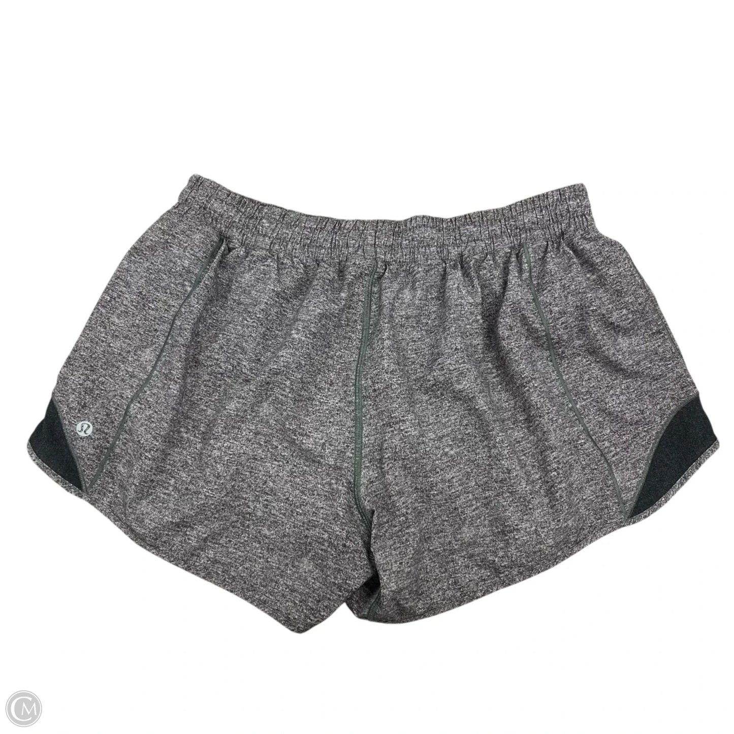 Athletic Shorts By Lululemon In Grey, Size: 12