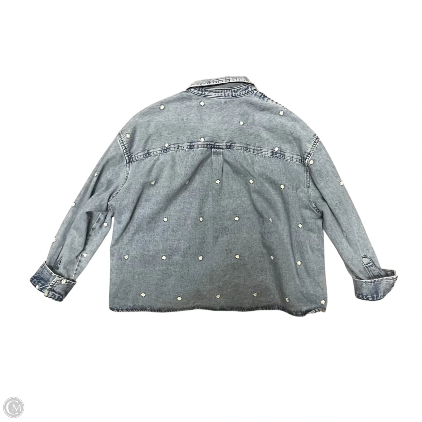 Jacket Denim By Old Navy In Blue Denim, Size: 3x