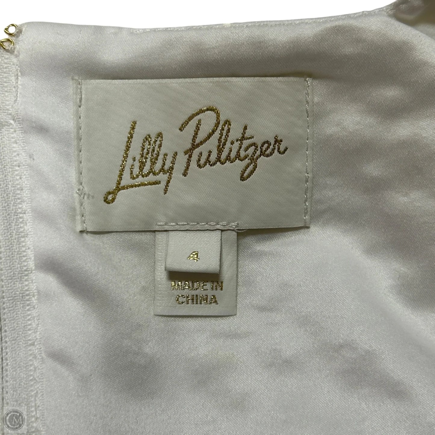 Dress Designer By Lilly Pulitzer In White, Size: S