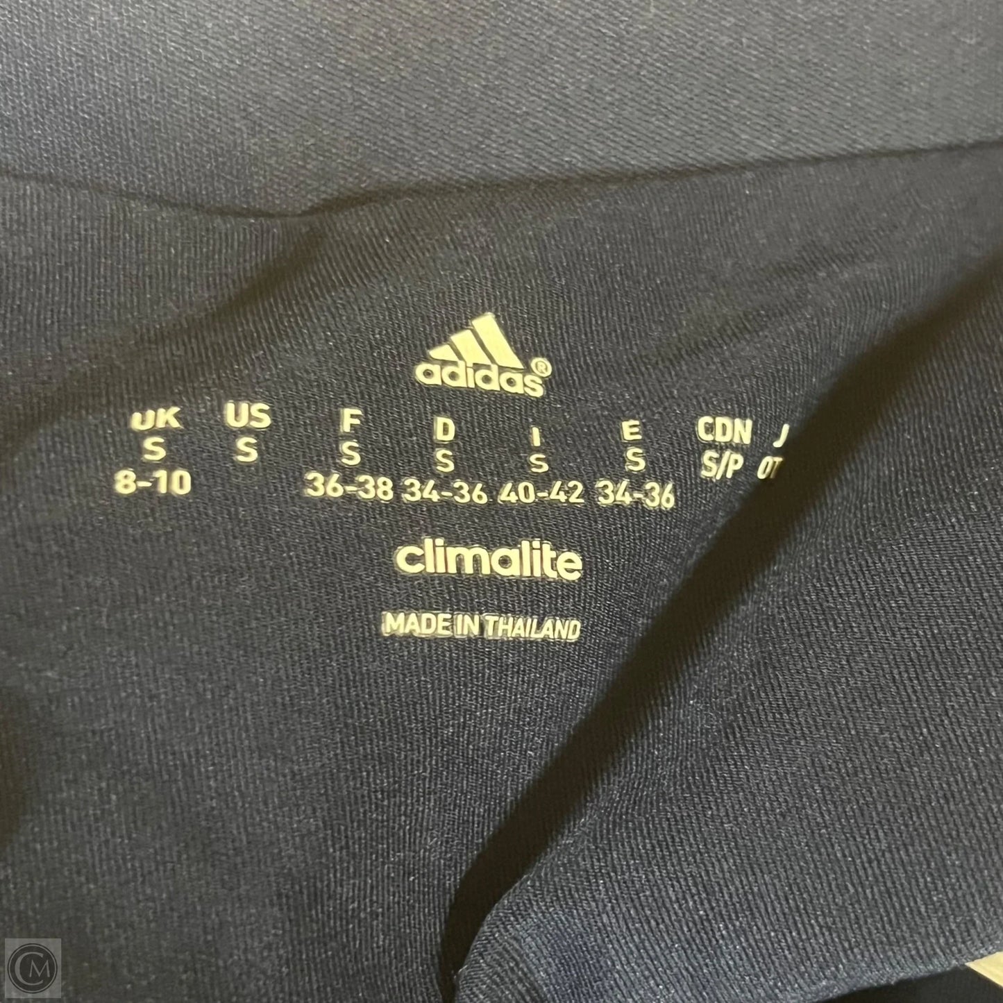 Athletic Skirt By Adidas In Navy, Size: S