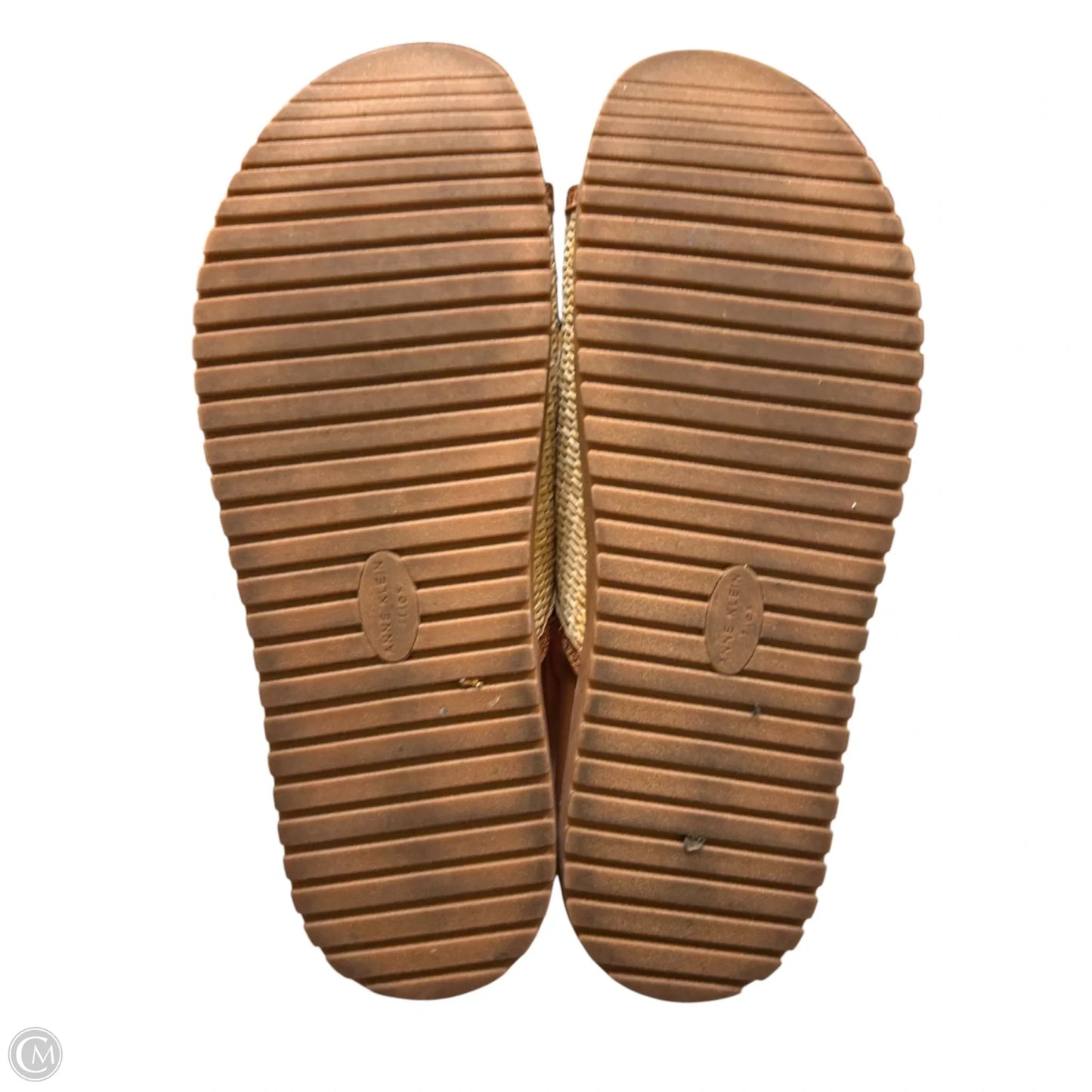 Sandals Flats By Anne Klein In Brown, Size: 9
