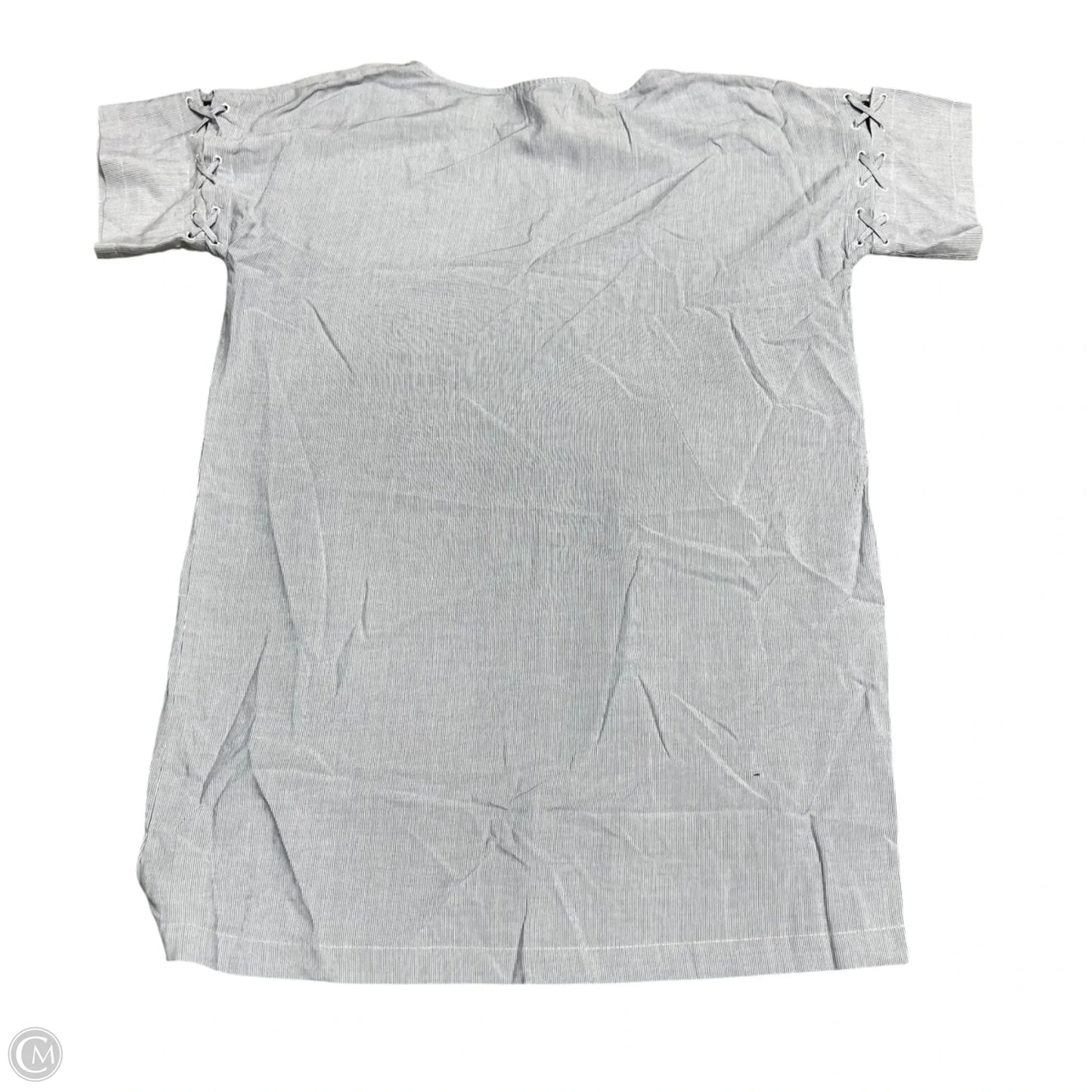 Dress Casual Short By Madewell In Blue & White, Size: L