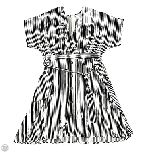 Dress Casual Short By Susina In Black & Cream, Size: Xl