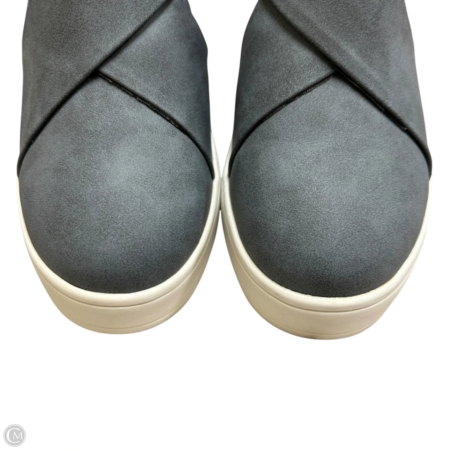Shoes Heels Wedge By Journee In Blue, Size: 8