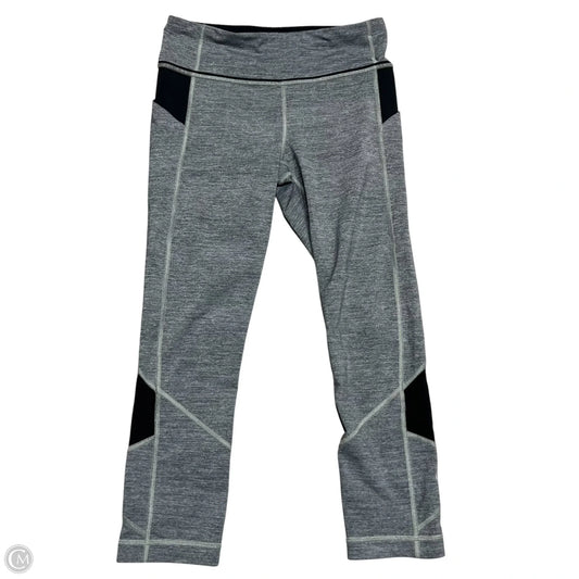 Athletic Leggings Capris By Lululemon In Grey, Size: 6