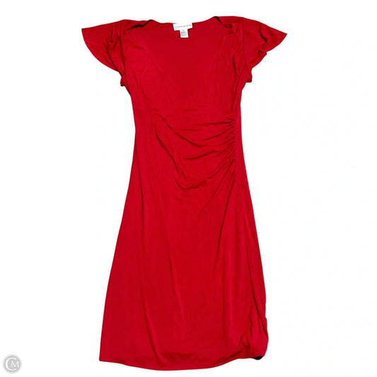 Dress Party Midi By Bloomingdales In Red, Size: M